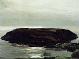 Famous Island Paintings - An Island in the Sea